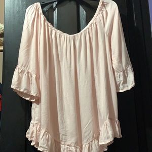 On/off the shoulder top